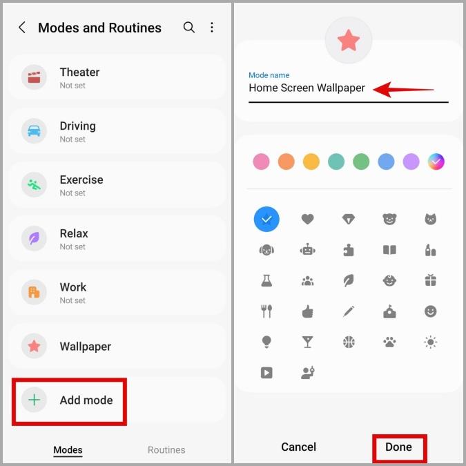 Samsung Galaxy 携帯電話の壁紙を自動的に変更する方法