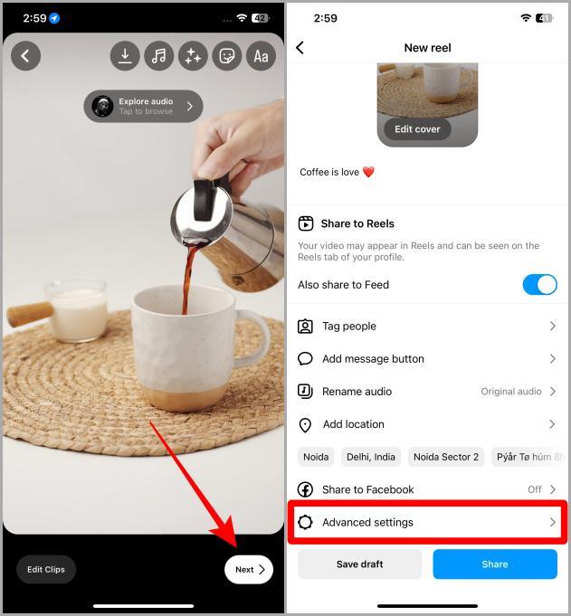 Instagramの投稿、リール、ストーリーに有料パートナーシップラベルを追加する方法