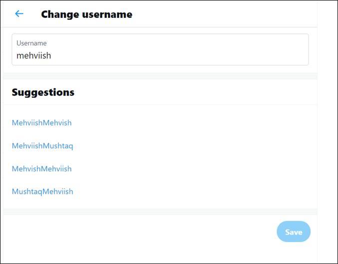 私のTwitterのユーザー名またはハンドル名とその変更方法