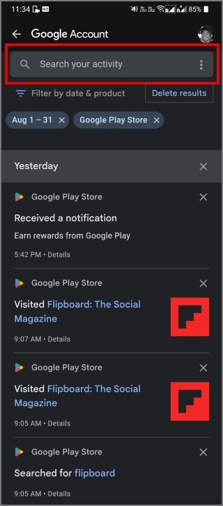 すべての Google アクティビティにアクセスして削除する方法