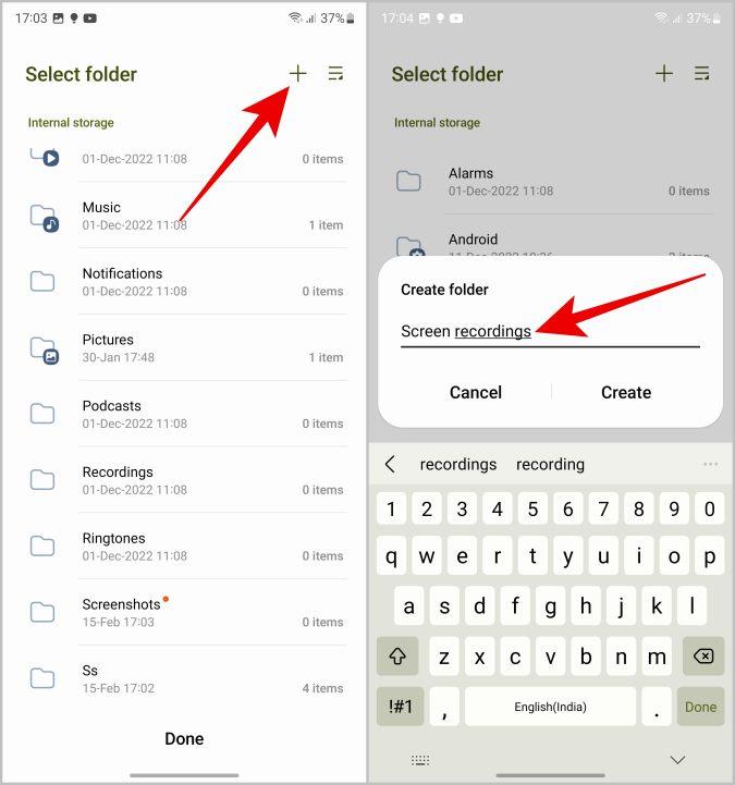 Samsung Galaxy 携帯電話のスクリーンショット フォルダーを変更する方法