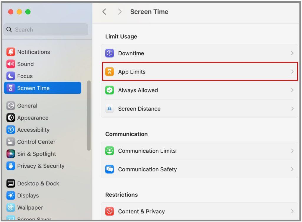 MacBookでペアレンタルコントロールを設定する方法