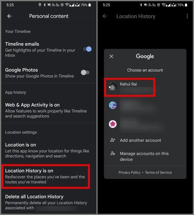 Googleマップのロケーション履歴を削除してオフにする方法