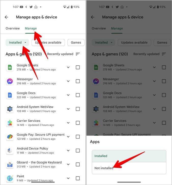 Android または iOS でアプリを再インストールするとどうなるか