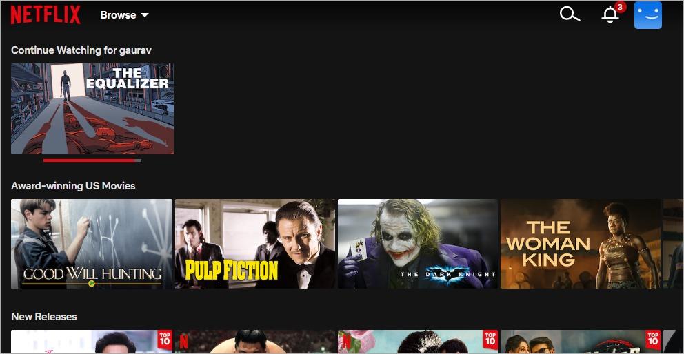 Netflix の継続視聴リストがなくなった場合の対処方法