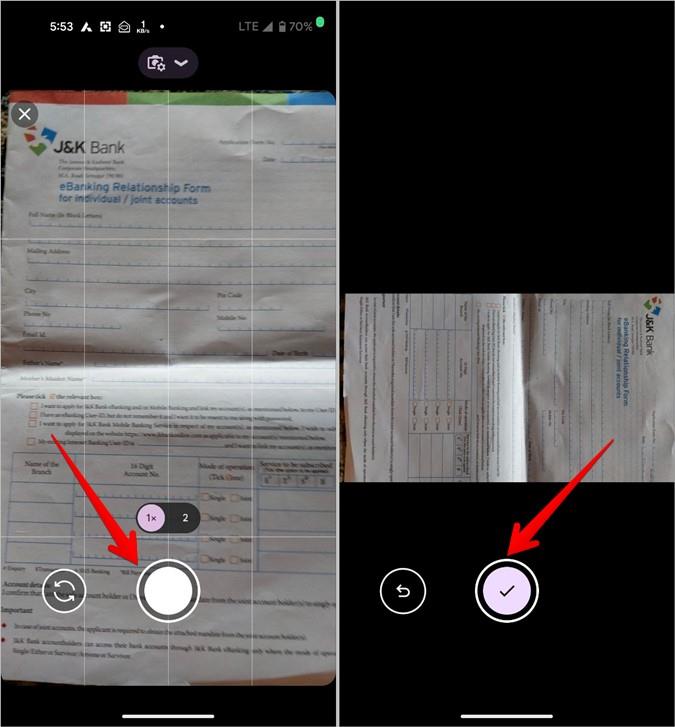 Android スマートフォンでドキュメントをスキャンして電子メールで送信する 2 つの方法
