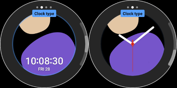 Samsung Galaxy Watch のウォッチフェイスをカスタマイズする方法