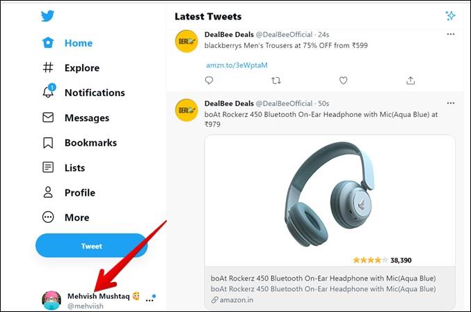 私のTwitterのユーザー名またはハンドル名とその変更方法