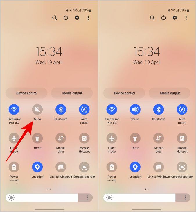 Samsung で通話と通知のミュートを解除する 11 の方法