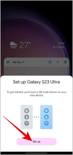 ファストペアリングでSamsung Galaxy S23をセットアップする方法