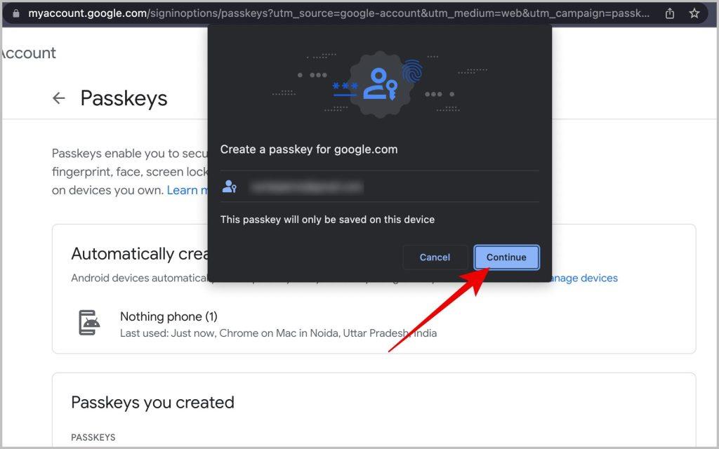 デスクトップとモバイルで Google パスキーを設定する方法