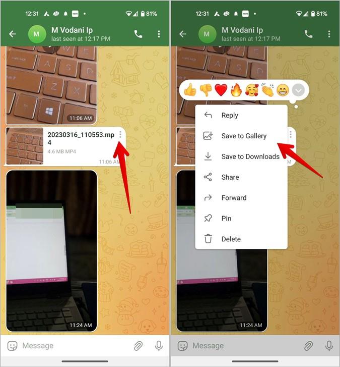 Android、iPhone、PC で Telegram のダウンロードしたファイルを見つける場所