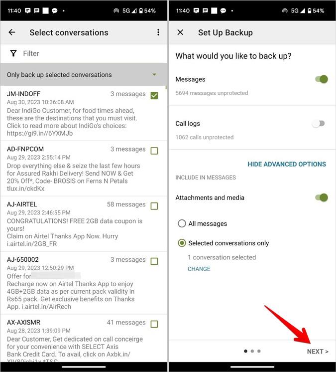 Android から SMS テキスト メッセージを印刷する 4 つの方法