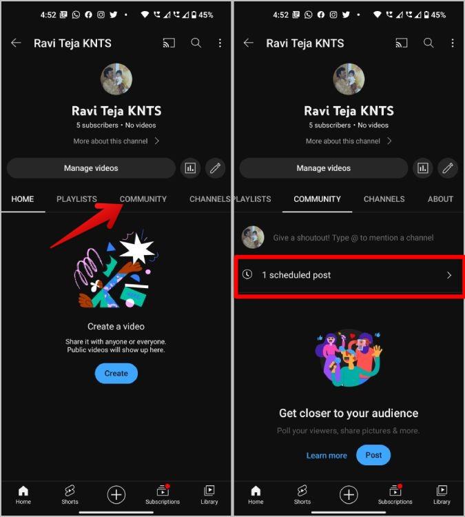 YouTube で画像を使用したコミュニティ投票を作成する方法