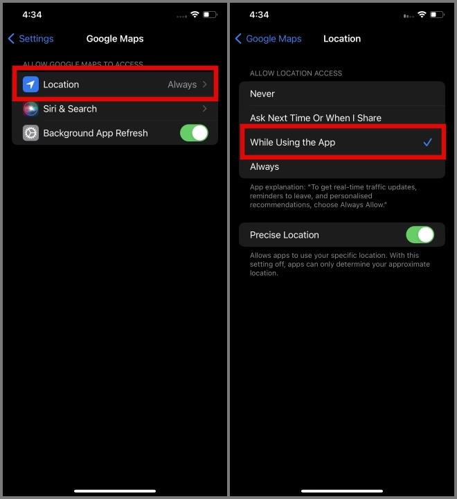 Android と iPhone で Google マップのバッテリーを消耗する問題を解決する 20 の方法