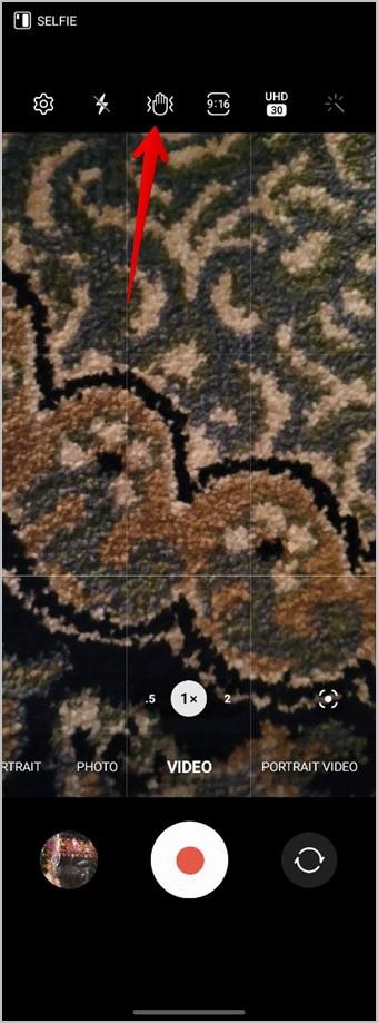 Samsung カメラ アプリのさまざまなアイコンの意味