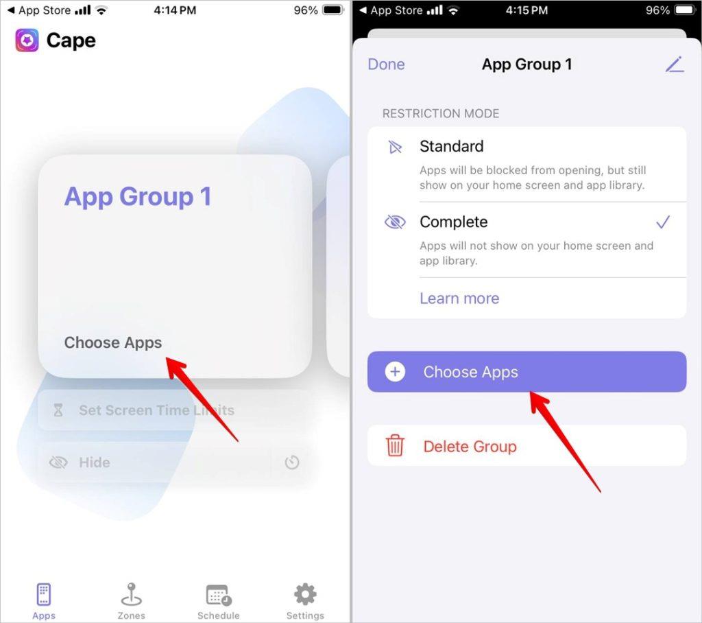 iPhone上のアプリを削除せずに検索やアプリライブラリから非表示にする方法