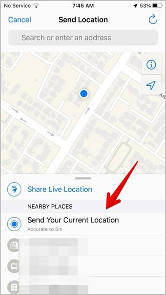 iPhone 上の位置情報を誰にでも送信する 6 つの最良の方法