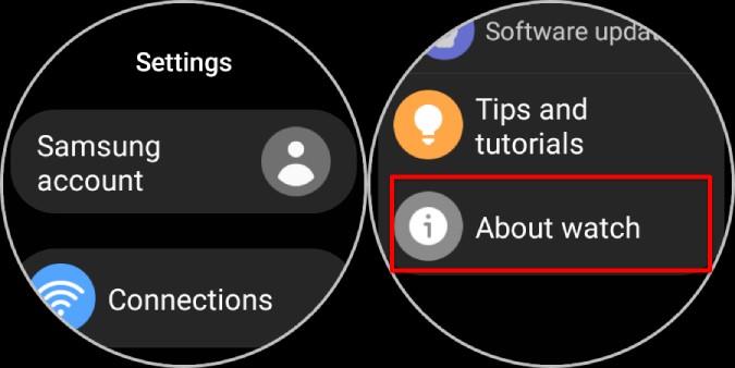 私はどの Galaxy Watch を持っていますか