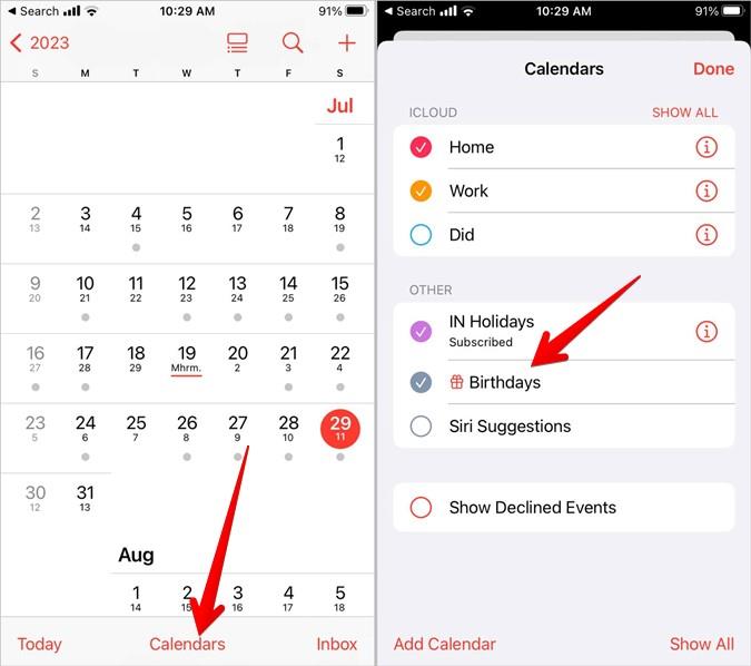 iPhoneのカレンダーに誕生日を追加する3つの方法