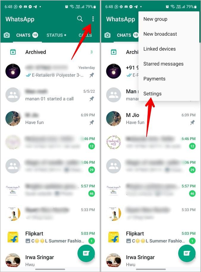 WhatsAppから複数の写真やビデオをダウンロードする方法