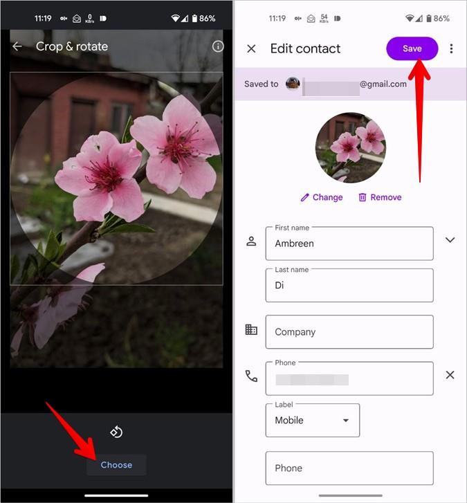 iPhoneとAndroidで着信に写真を設定する方法