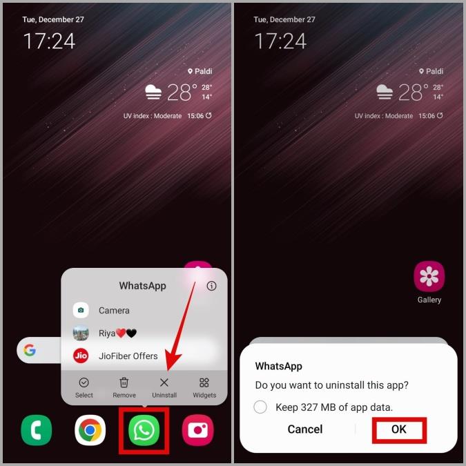 AndroidでWhatsAppカメラが機能しないことを修正する9つの最良の方法