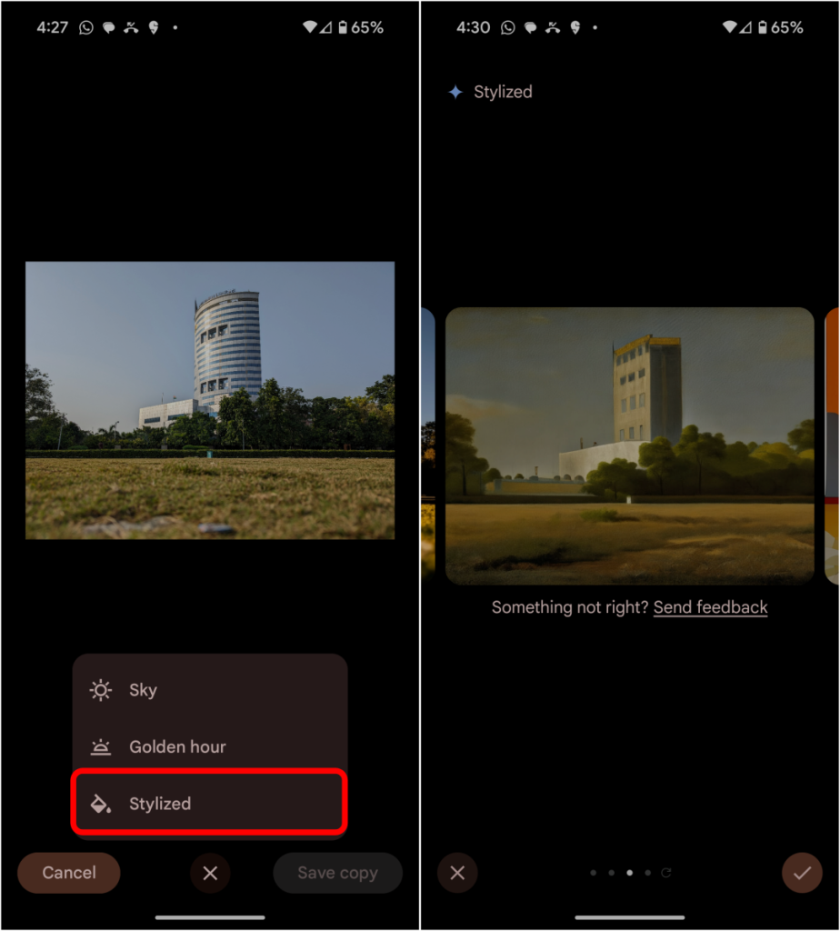 Pixel 8 の Google フォトで Magic Editor を使用する方法