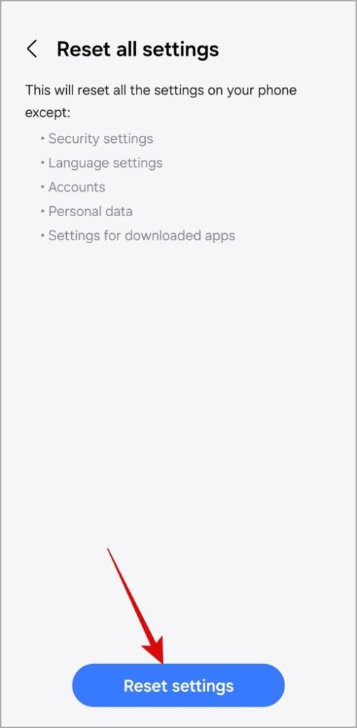 Android で設定が停止し続ける場合の 6 つの修正
