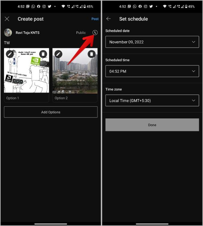 YouTube で画像を使用したコミュニティ投票を作成する方法