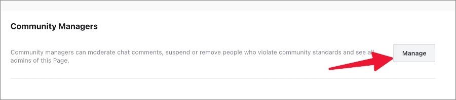 Facebookページに管理者を追加および削除する方法