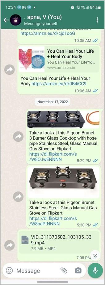 Android、iPhone、PC の WhatsApp で自分にメッセージを送信する 4 つの方法