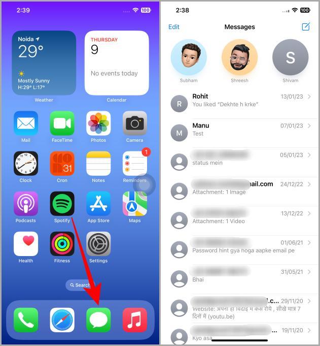 iPhoneでテキスト/フォントサイズを変更する最も簡単な方法