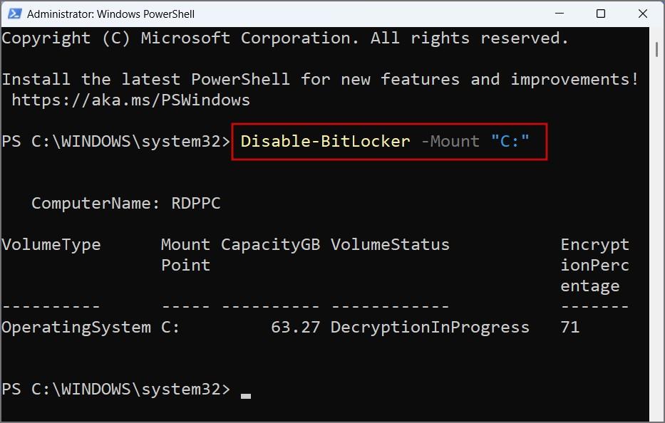 Windows 10/11 で BitLocker を無効にして一時停止する 3 つの方法