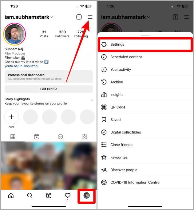 Instagramで監視を設定する方法