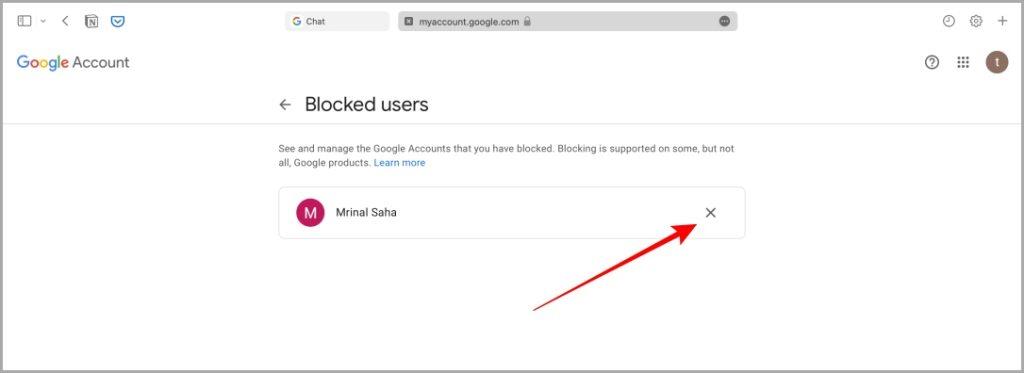 ウェブやモバイルの Google Chat で誰かをブロック、報告、ブロック解除する方法