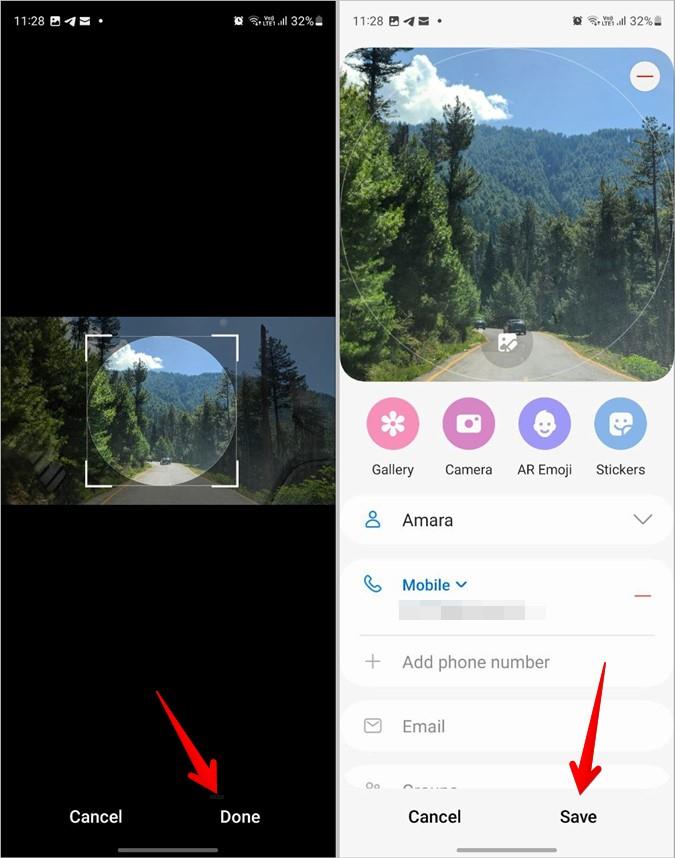 iPhoneとAndroidで着信に写真を設定する方法
