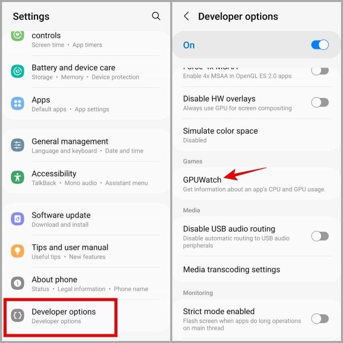 AndroidフォンのゲームでFPSを確認する方法