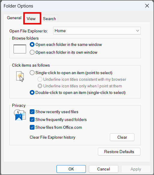Windows のエクスプローラーでグループ化をオフにする方法