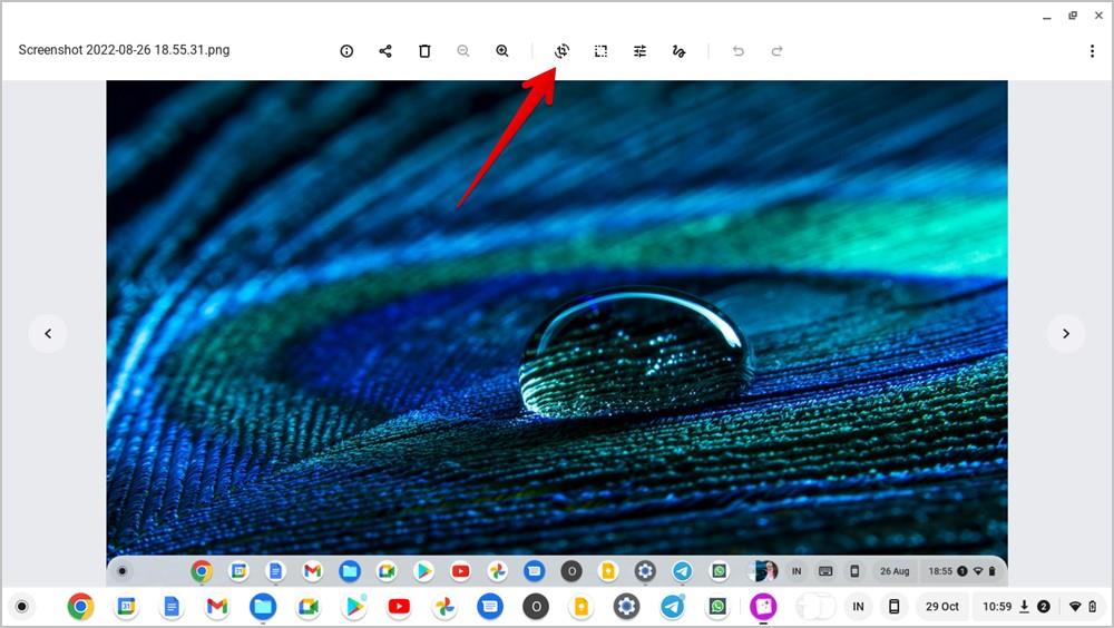 Chromebook で写真またはスクリーンショットを編集する方法