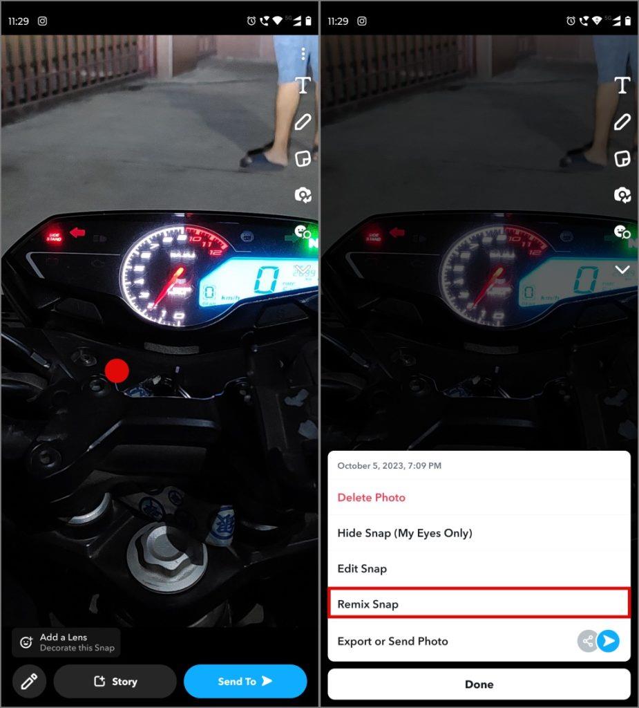 Snapchat でスナップをリミックスする 4 つの方法