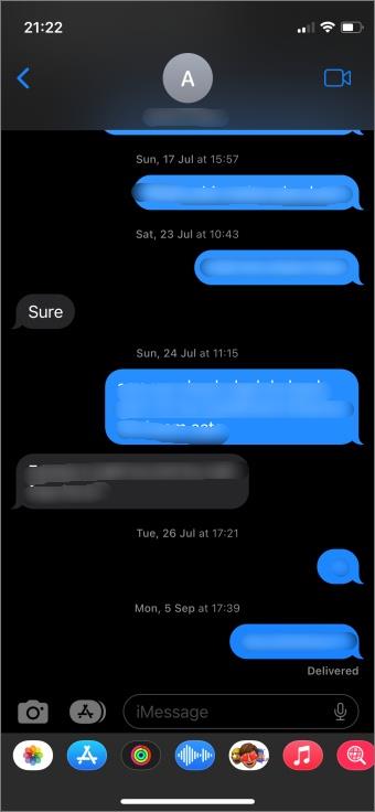 iPhone のメッセージで誰かをミュートするとどうなるか