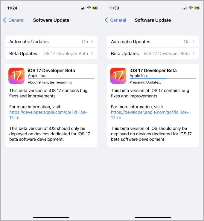 iOS 17パブリックベータ版と開発者ベータ版を登録してダウンロードする方法