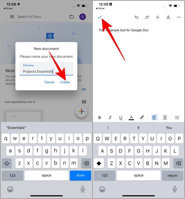モバイルとウェブ上の Google ドライブの共有フォルダーに Google ドキュメントを追加する 2 つの方法