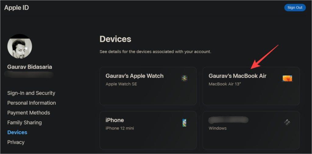 MacBook のモデルとシリアル番号を確認する 4 つの方法