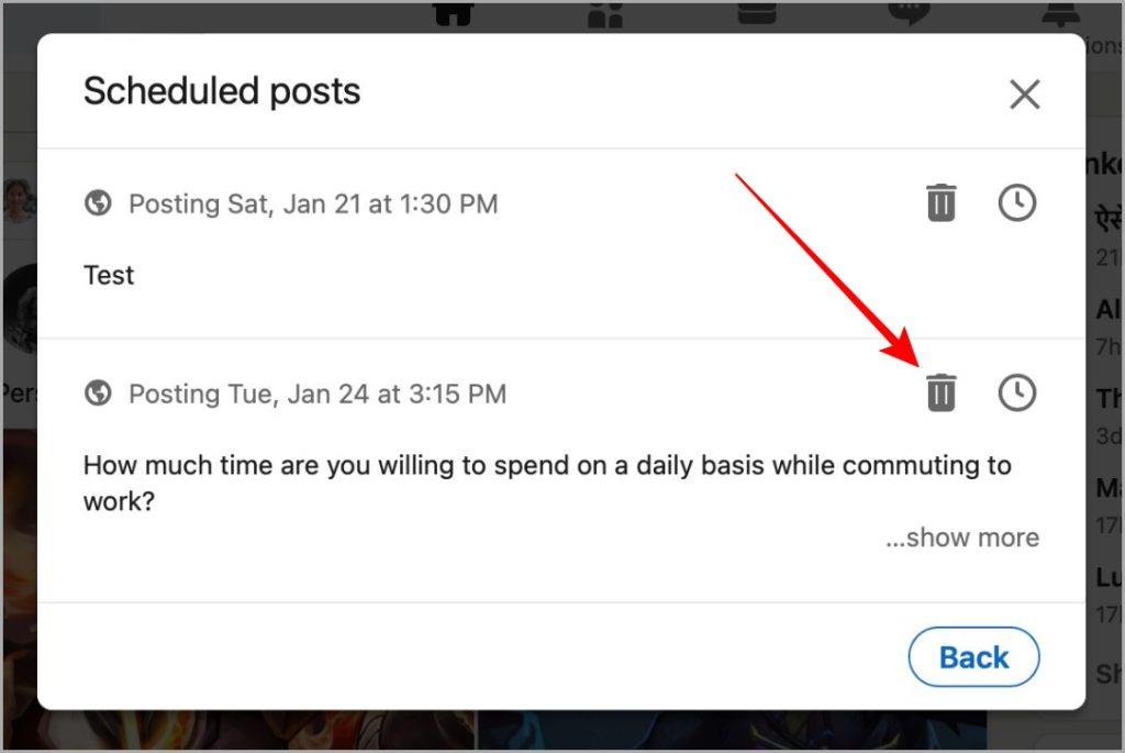 LinkedIn でネイティブに投稿をスケジュールする方法 (Web およびモバイル)