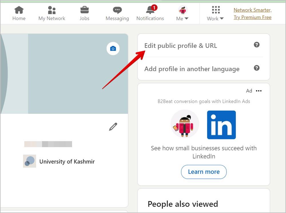 LinkedIn プロフィールの URL とそれをモバイルおよび PC で共有する方法