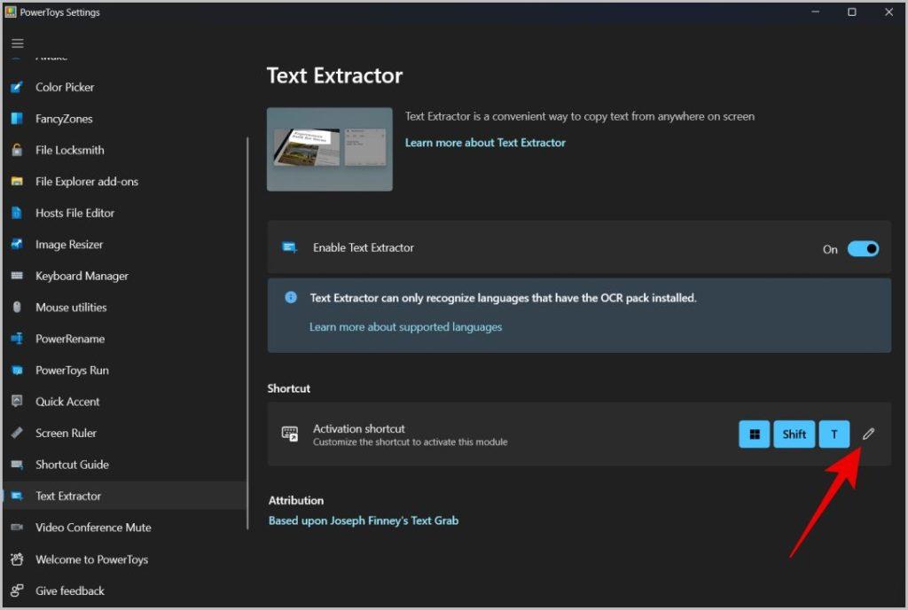 Windows 11/10でどこからでもテキストを抽出する方法