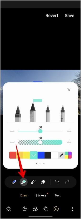 Samsung Galaxy フォンで写真に絵を描く 6 つの方法