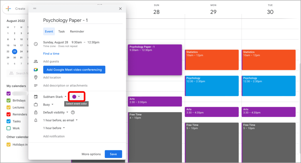 学生向けの Google カレンダーに関する 6 つのヒントとコツ